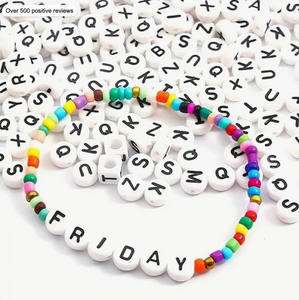 500 Alphabet Beads