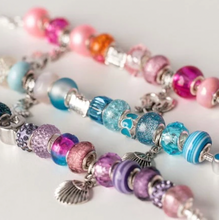 Load image into Gallery viewer, Sweet As Sugar Bling It Make Your Own Bracelet Kit Purple
