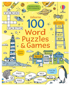 Usborne 100 Word Puzzles & Games