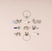 Load image into Gallery viewer, Mimi &amp; Lula Corgi Clip Set Mini Clips Horses &amp; Hounds
