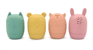 Silicone Animal Bath Set 4 Piece