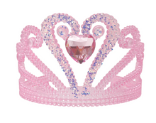 Load image into Gallery viewer, Pink Poppy Ballerina Jewel Heart Crown
