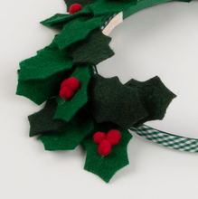 Load image into Gallery viewer, Meri Meri Christmas Holly Headband
