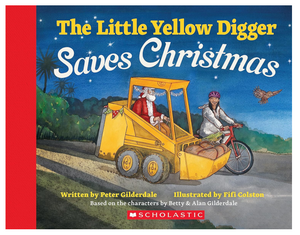 Little Yellow Digger Saves Christmas - Paperback