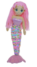 Load image into Gallery viewer, Cotton Candy Pearl Flip-Sequin Mermaid
