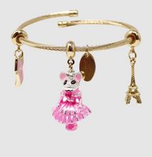 Load image into Gallery viewer, Pink Poppy Claris Charm Bracelet
