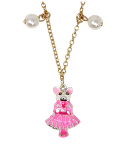 Pink Poppy Claris Charm Necklace
