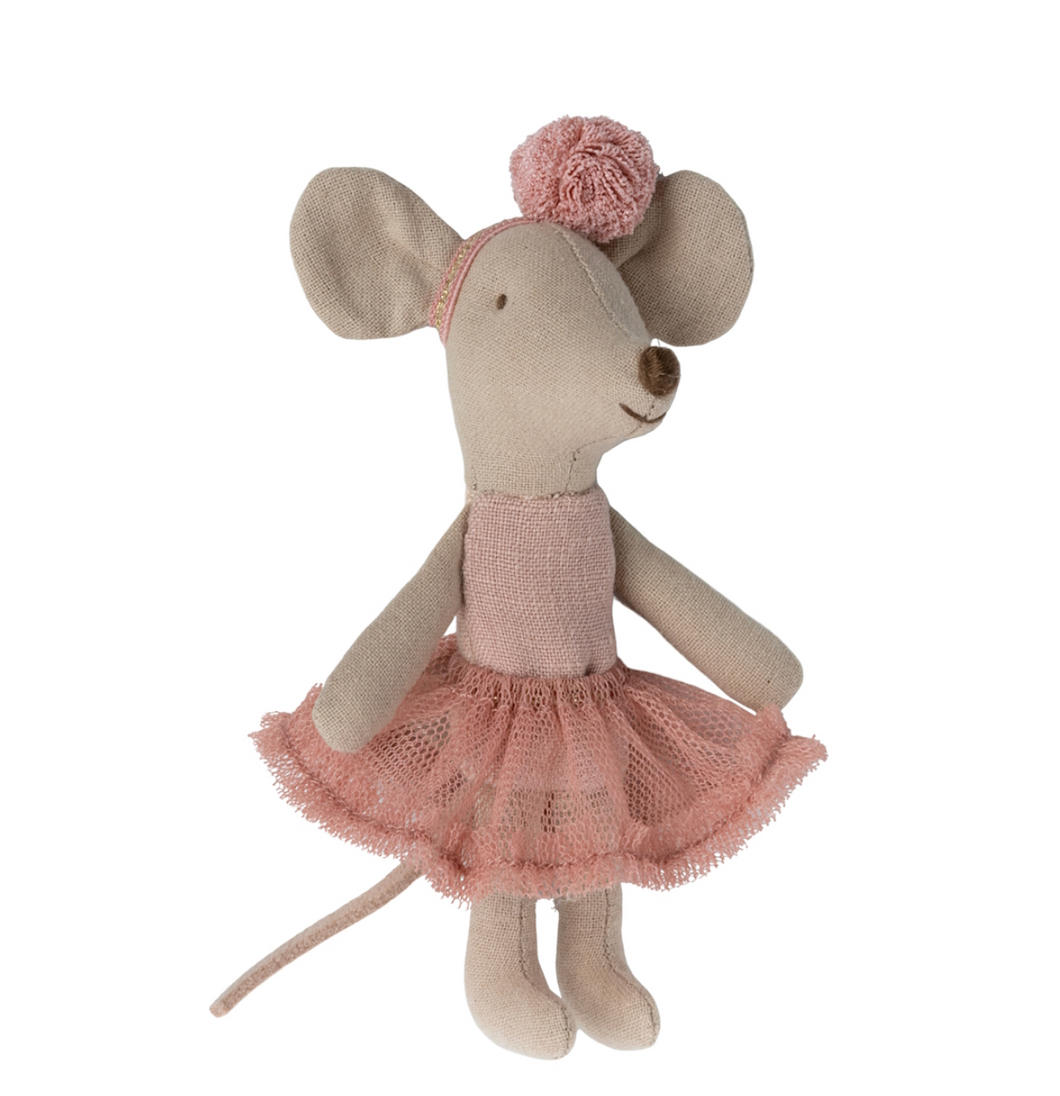 Maileg Ballerina Mouse Little Sister Rose