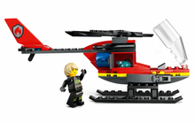 Load image into Gallery viewer, Lego City Fire Rescue Helicopter 60411

