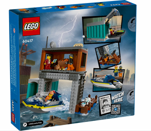 Lego City Police Speedboat and Crooks' Hideout 60417