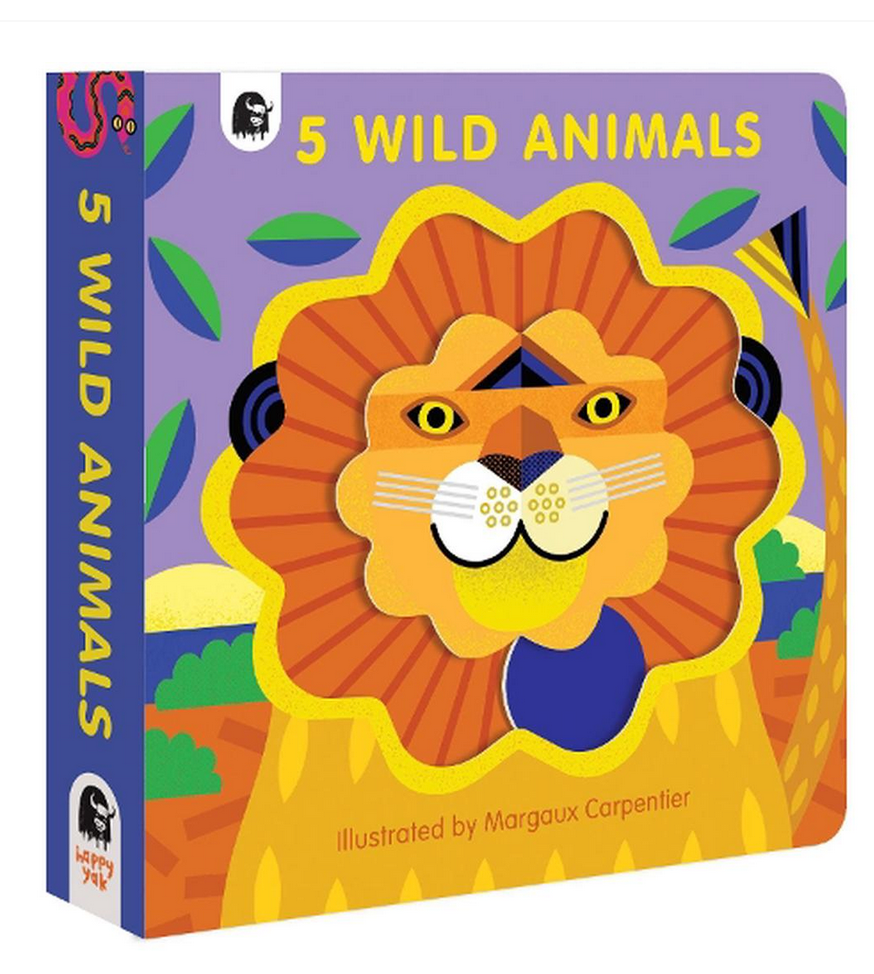 5 Wild Animals - Board Book