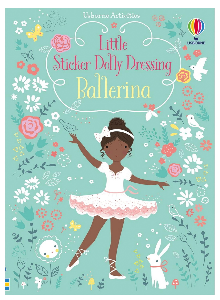 Usborne Little Sticker Dolly Dressing Ballerina