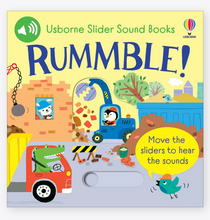 Load image into Gallery viewer, Usborne Slider Sound Books: Rumble
