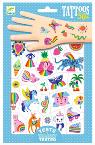 Djeco Rainbow Temporary Tattoos