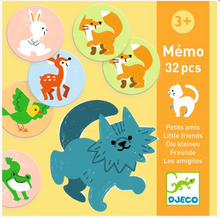 Load image into Gallery viewer, Djeco Little Friends Memo Game

