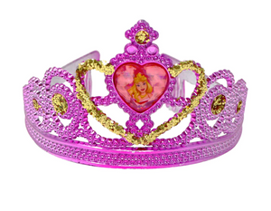 Pink Poppy Disney Aurora Heart Gemstone Crown