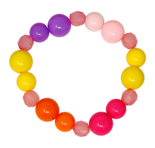 Load image into Gallery viewer, Pink Poppy Fairy Rainbow Necklace &amp; Bracelet Set
