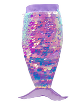 Load image into Gallery viewer, Pink Poppy Sequined Shimmering Mermaid Tail
