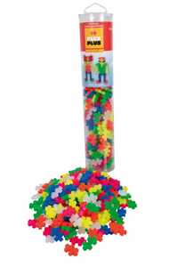 Plus-Plus Neon Mix 240 Piece Tube