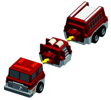 Load image into Gallery viewer, Popular Playthings Mix or Match Micro Vehicle Set 1
