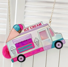 Load image into Gallery viewer, Let&#39;s Scream for Ice Cream Truck Handbag
