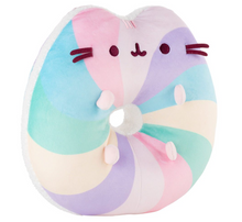 Load image into Gallery viewer, Pusheen Rainbow Bagel Squisheen
