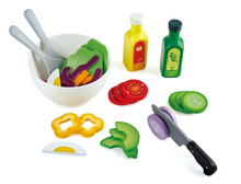 Load image into Gallery viewer, Hape Healthy Salad Playset
