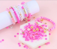 Load image into Gallery viewer, Pink Heishi Bead Kit 2400 Peices
