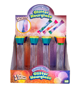 Sensory Stick Hourglass Glitter