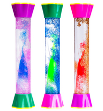 Load image into Gallery viewer, Sensory Stick Hourglass Glitter
