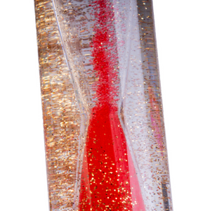 Sensory Stick Hourglass Glitter