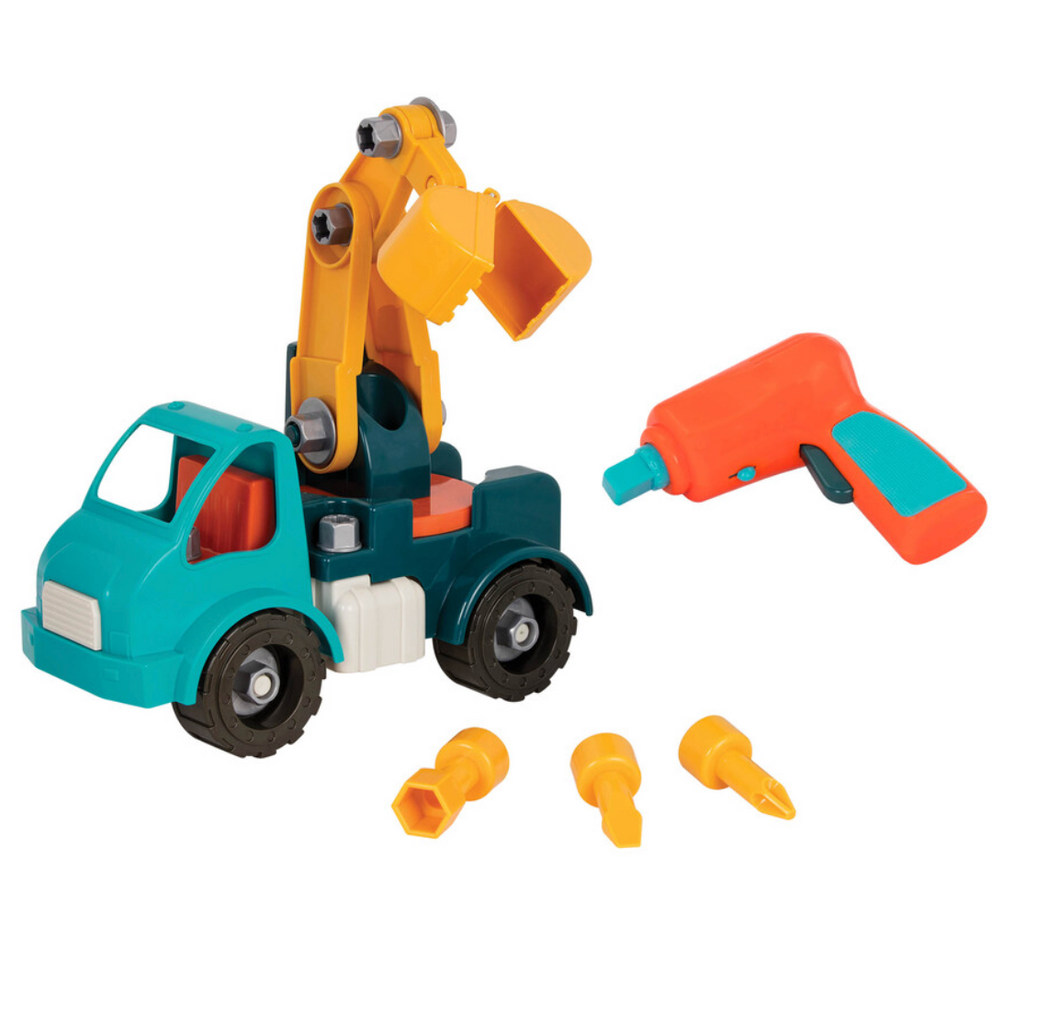 Battat Take Apart Crane Truck