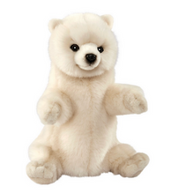 Load image into Gallery viewer, Hansa Polar Bear Puppet
