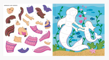 Load image into Gallery viewer, First Colour By Sticker Book Mermaids &amp; More
