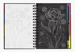 Scratch & Sketch Extreme Flowers