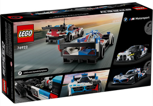 Lego Speed Champions BMW M4 GT3 & BMW M Hybrid V8 Race Cars 76922