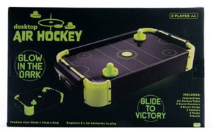 Glow in the Dark Table Air Hockey