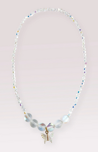 Great Pretenders Butterfly Crystal Necklace