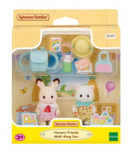 Load image into Gallery viewer, Sylvanian Families Nursery Friends Walk Along Duo
