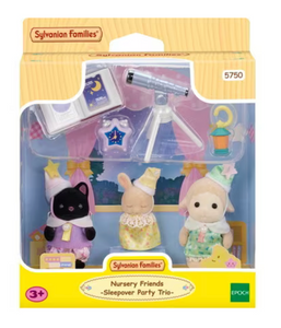 Sylvanian Families Nursery Friends Sleepover Trio Party