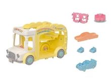 Load image into Gallery viewer, Sylvanian Families Rainbow Fun Nursery Bus
