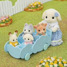 Load image into Gallery viewer, Sylvanian Families Rainbow Fun Nursery Bus
