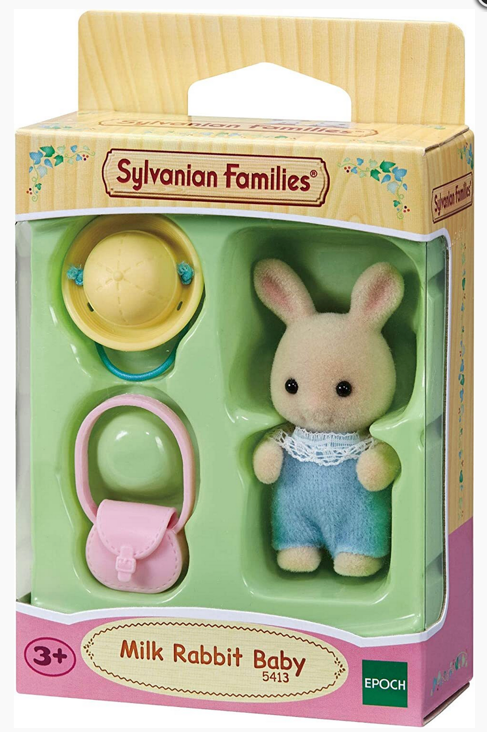 Sylvanian Families Milk Rabbit Baby