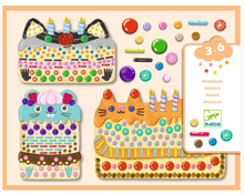 Load image into Gallery viewer, Djeco Cakes &amp; Sweets Mosaic Kit
