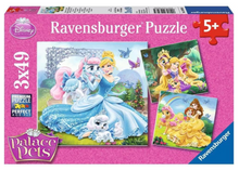 Load image into Gallery viewer, Ravensburger - Belle, Cinderella &amp; Rapunzel 3 X 49 Piece
