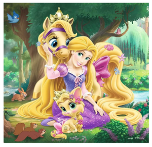 Ravensburger - Belle, Cinderella & Rapunzel 3 X 49 Piece