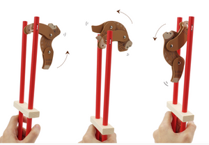 Wooden Trapeze Animals