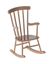 Load image into Gallery viewer, Maileg Rocking Chairs Mouse Dark Powder
