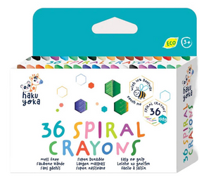 Haku Yoka 36 Spiral Crayons