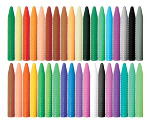 Haku Yoka 36 Spiral Crayons